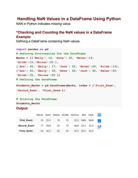 python dataframe drop nan values