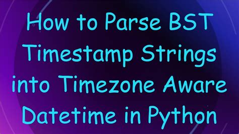 python date to timestamp with timezone