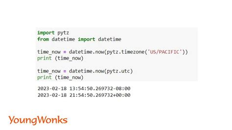 python datetime now with utc offset