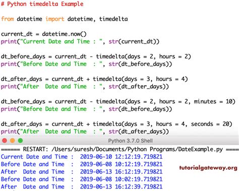 python datetime timedelta in seconds