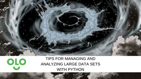 python dealing with large data sets