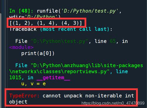 python dict typeerror cannot unpack non iterable int object