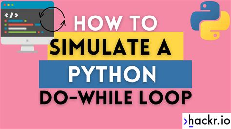 python does not have do while loop