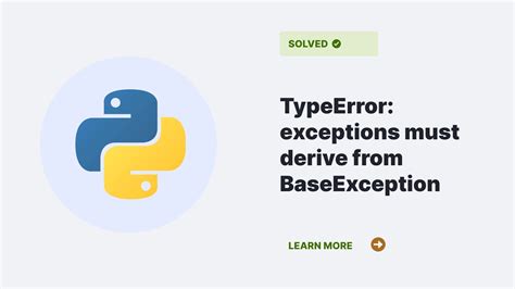 python except exception or baseexception