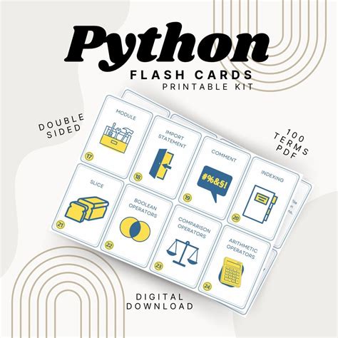 Python Flash Cards Online