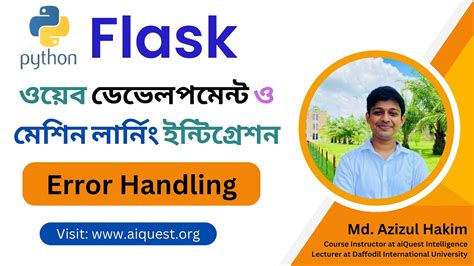 Python Flask Api Error Handling
