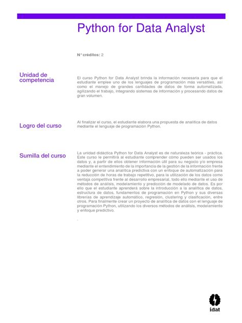 python for data analyst pdf download