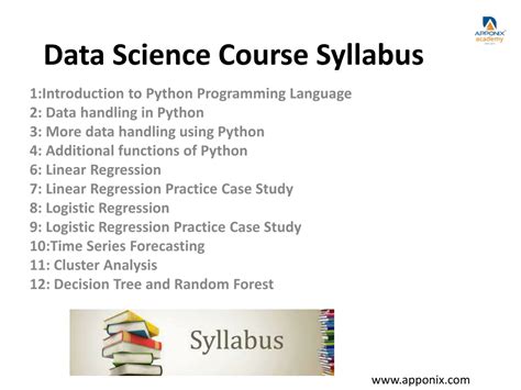 python for data science course syllabus