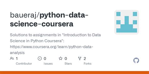 python for data science coursera github