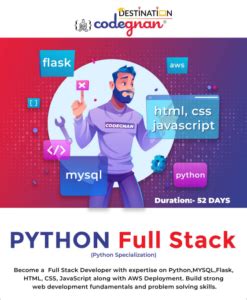 python full stack developer course syllabus pdf download