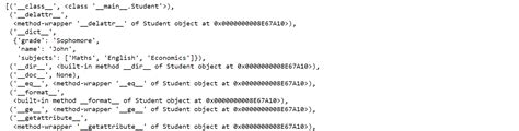 python get info about object