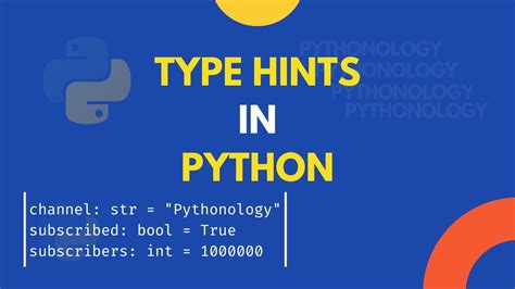 python get type hints