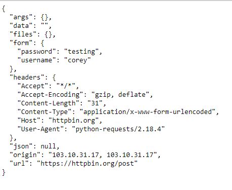 python http server post json example