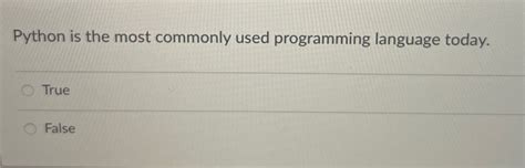 python is a programming language commonly used for web development true or false