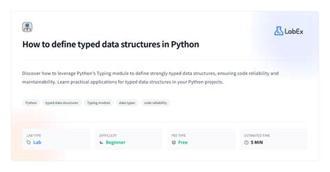 python is a statistically typed language