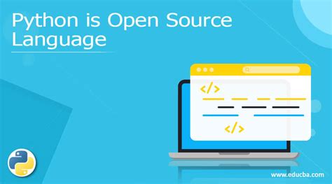python is free and open source language explain