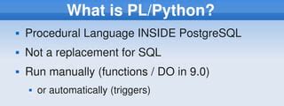 python is procedural language or not