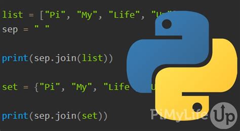 python join multiple strings with separator