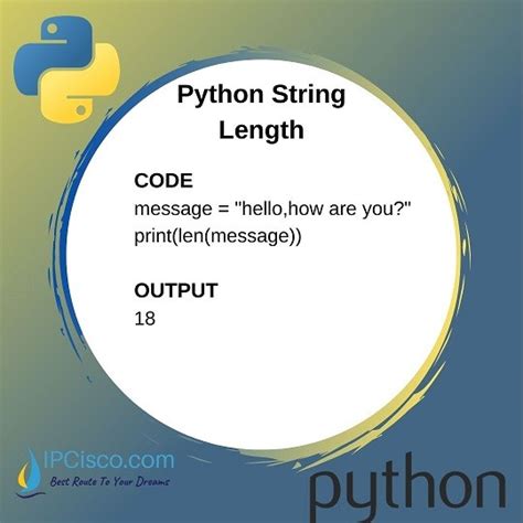 python length function string