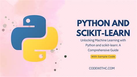 SciKitLearn The robust library for machine learning in Python Data