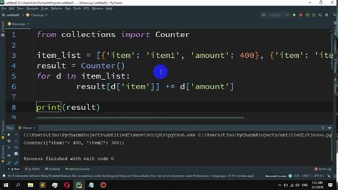 python make dict with for loop
