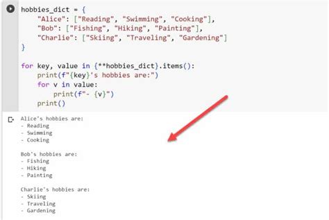 python nested dictionary with multiple values