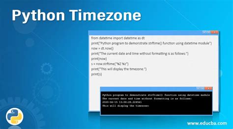 python new datetime with timezone