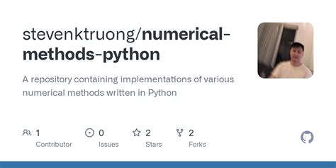 python numerical methods github