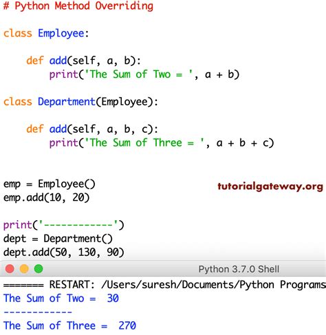 python override class method at runtime