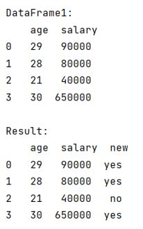 python pandas add column based on condition
