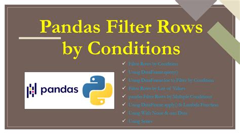 python pandas filter or condition