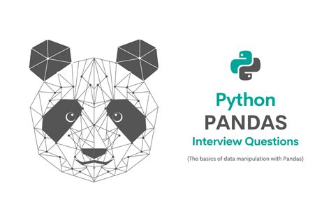 python pandas interview questions for data science