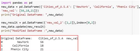 python pandas update column values