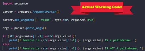 python parse args example
