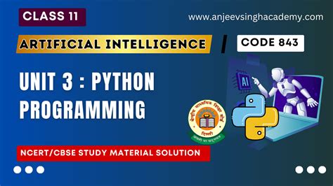 python programming class 11 ai