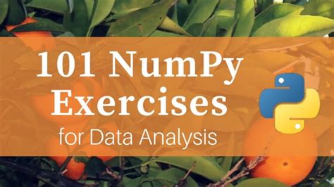 python programming exercises for data analysis