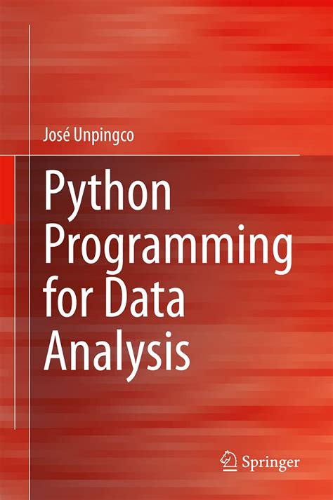 python programming for data analysis josé unpingco pdf