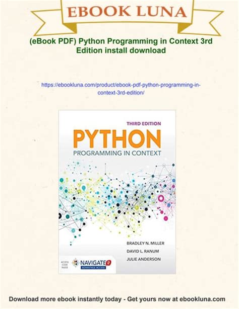 Lets See Python Programming In Context 3Rd Edition Pdf Updated