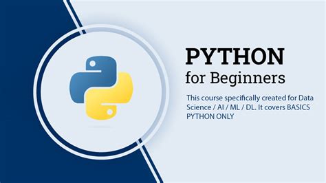 python programming language course for beginners