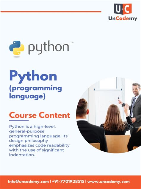 python programming language course pdf