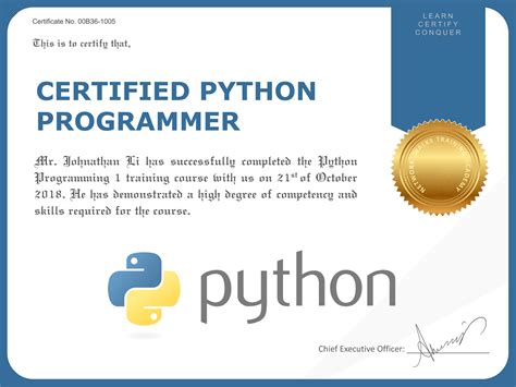 python programming language free online course with certificate