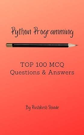 python programming mcq questions with answers