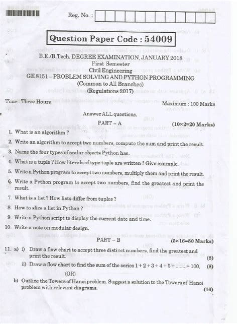 python programming previous year question papers