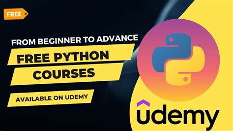 python programming udemy free course