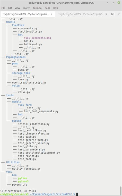 python project directory structure example