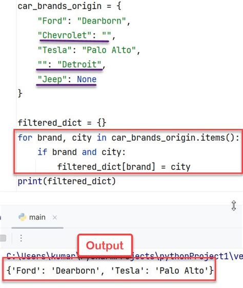 python remove empty values from dict