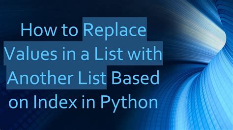 python replace values in list based on condition
