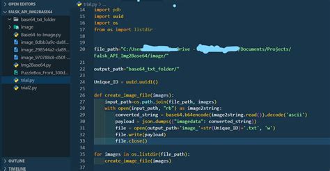 python save base64 string to image