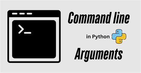 python script parameters command line example