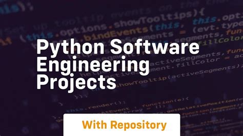 python software engineering projects
